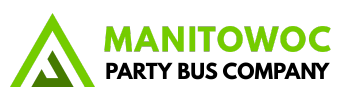 manitowoc party bus company logo