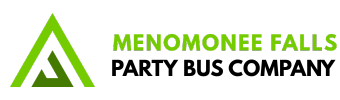 menomonee falls party bus company logo