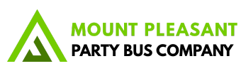 mount pleasant party bus company logo