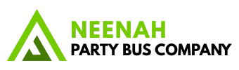 neenah party bus company logo