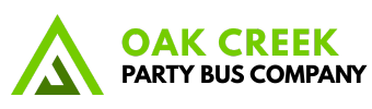 oak creek party bus company logo