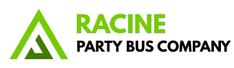 racine party bus company logo